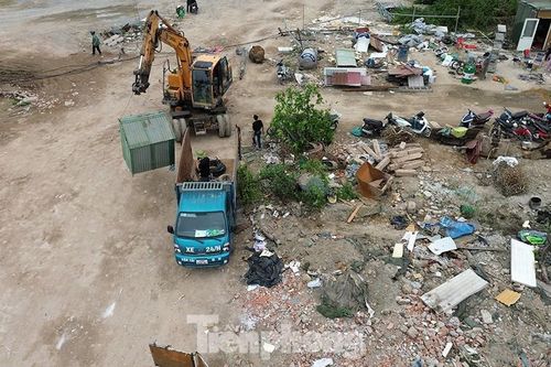 Hà Nội: Cơ bản hoàn thành tháo dỡ công trình lấn chiếm tại 2 khu đất thuộc quận Nam Từ Liêm