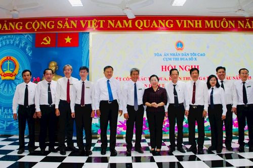 Cụm thi đua số X Tòa án nhân dân: Triển khai nhiều phong trào thi đua có sức lan tỏa rộng
