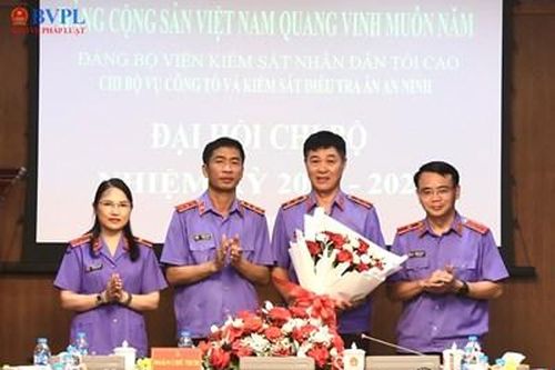 Chi bộ Vụ 1, VKSND tối cao thực hiện thắng lợi các nhiệm vụ chính trị nhiệm kỳ 2022-2025
