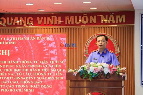 VKSND TP Hồ Chí Minh tổ chức Hội nghị sơ kết Thông tư liên tịch về giải quyết khiếu nại, tố cáo