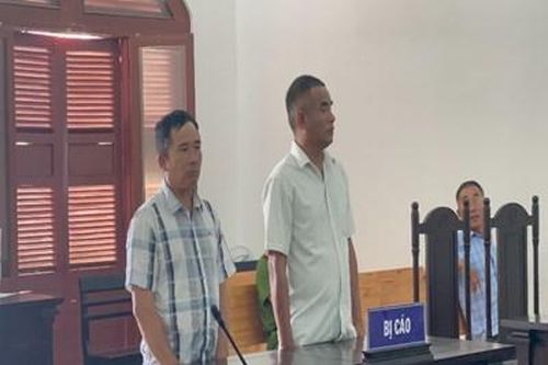Tuyên án phạt tiền đối với hai bị cáo 'cát tặc'