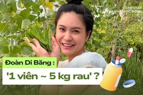 Đoàn Di Băng quảng cáo '1 viên tương đương 5 kg rau': Giới hạn nào cho niềm tin công chúng?