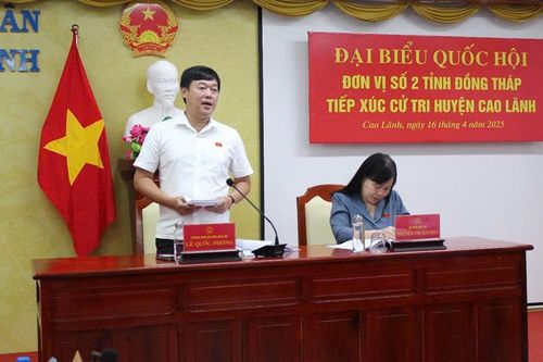 Cử tri huyện Cao Lãnh kiến nghị nhiều vấn đề sau sáp nhập đơn vị hành chính