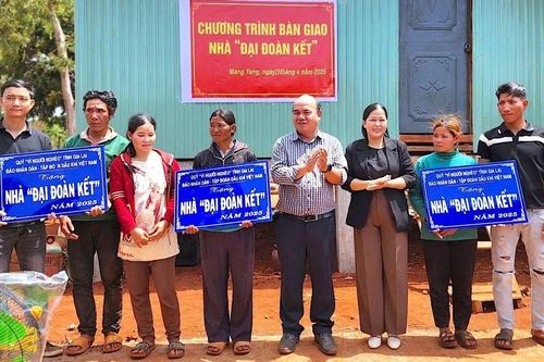 Mang Yang khởi công xây dựng và sửa chữa 479 căn nhà
