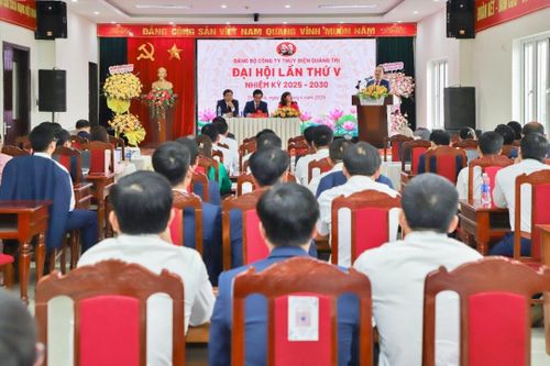 Đảng bộ Thủy điện Quảng Trị tổ chức thành công Đại hội lần thứ V, thống nhất nhiều mục tiêu quan trọng trong nhiệm kỳ 2025 - 2030