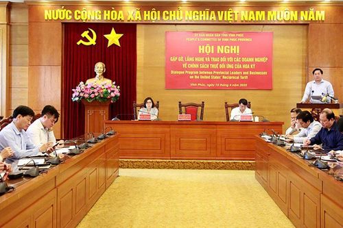 Vĩnh Phúc: Cam kết đồng hành, hỗ trợ doanh nghiệp vượt qua khó khăn