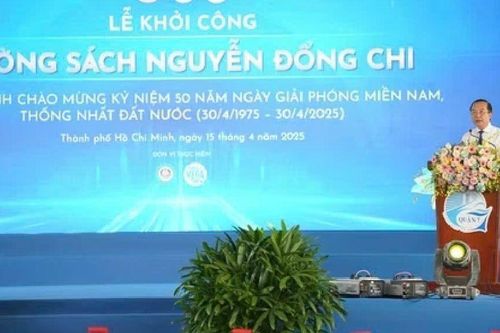 Khởi công Đường sách Nguyễn Đổng Chi - Điểm nhấn văn hóa mới tại Quận 7