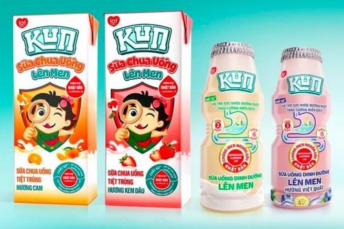 LOF mang thương hiệu sữa KUN sang Indonesia