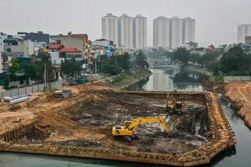 Xây đập dâng để cải thiện môi trường sông Tô Lịch