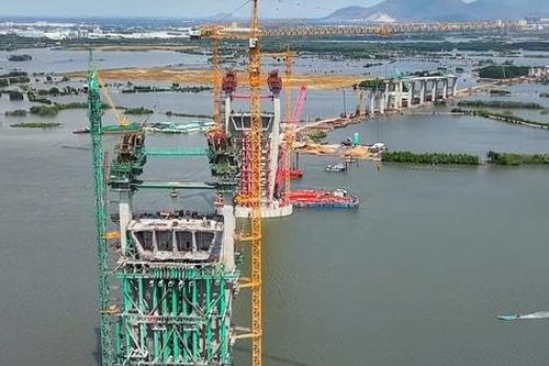 Cầu Phước An có nhịp chính dài nhất Đông Nam Á dần thành hình