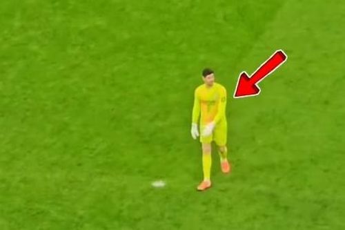 Courtois ở lại sân cuối cùng