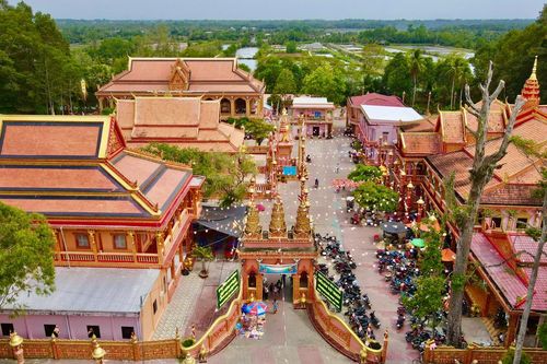Tết cổ truyền Chôl Chnam Thmây ở Trà Vinh