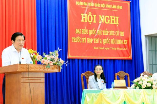 Đồng chí Phan Đình Trạc đánh giá cao sự đồng thuận của nhân dân về sáp nhập tỉnh