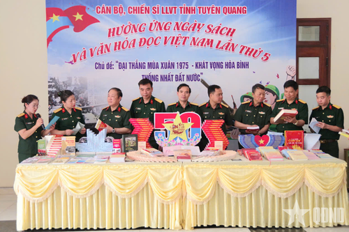 Bộ CHQS tỉnh Tuyên Quang: Cùng sách bước vào kỷ nguyên vươn mình của dân tộc