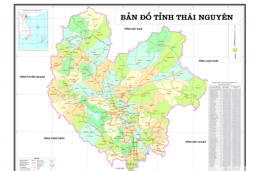 Sau sắp xếp, tỉnh Thái Nguyên dự kiến còn 55 đơn vị hành chính cấp xã