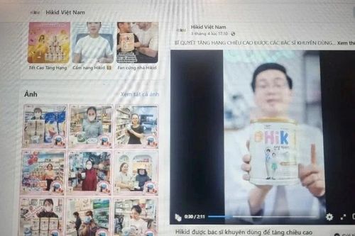 Bộ Y tế yêu cầu kiểm tra sữa Hikid quảng cáo '100g Hikid bằng 20 lít sữa tươi'