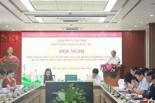 Hà Nội huy động sức mạnh tuyên truyền, tạo đồng thuận cho các dự án trọng điểm
