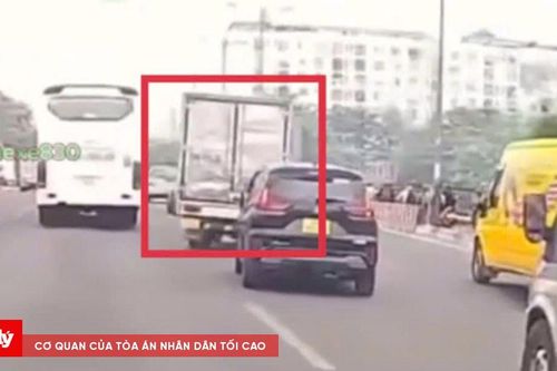 Phạt tài xế xe tải lạng lách, tạt đầu trên đường phố TP.HCM