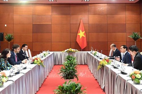 Phó Thủ tướng Bùi Thanh Sơn tiếp Thứ trưởng Ngoại giao Colombia