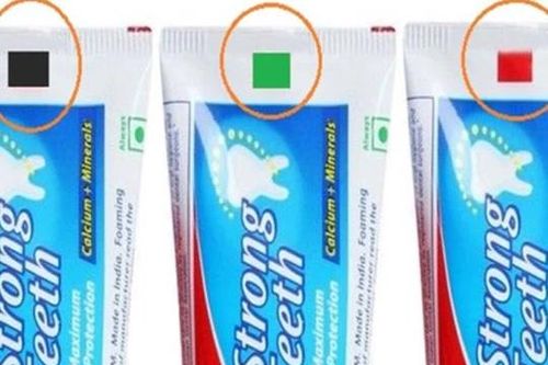 Dải màu trên đuôi tuýp kem đánh răng có ý nghĩa gì? Sự thật khiến nhiều người bất ngờ
