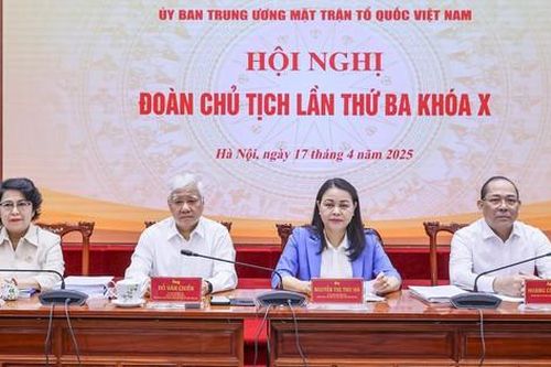Hội nghị Đoàn Chủ tịch Ủy ban Trung ương Mặt trận Tổ quốc Việt Nam lần thứ ba khóa X