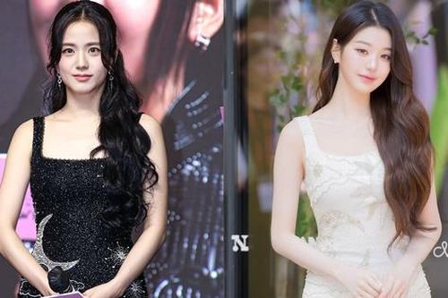 Jang Won Young - Jisoo so kè visual khi đụng cùng 1 kiểu váy