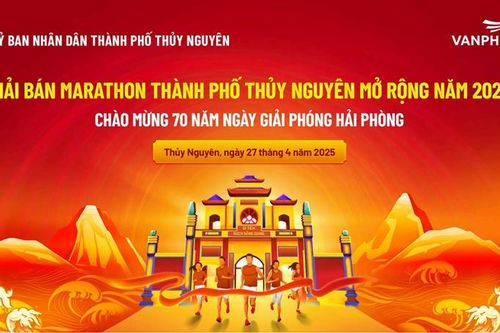 Giải Bán Marathon Thủy Nguyên 2025: Khơi dậy hào khí và tinh thần Việt