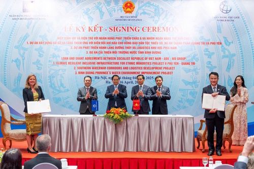 Việt Nam ký kết 3 khoản vay và viện trợ gần 400 triệu USD với WB và ADB