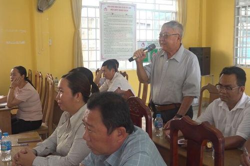 Tiếp xúc cử tri trước kỳ họp lần thứ 9, Quốc hội khóa XV tại huyện Thoại Sơn