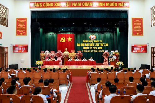 Đảng bộ Lữ đoàn 172, Vùng 3 Hải quân: Đại hội đại biểu lần thứ XVII, nhiệm kỳ 2025 - 2030