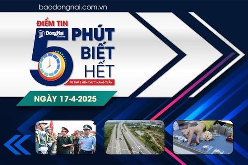Điểm tin '5 phút biết hết' sáng 17-4: Giá vàng tăng lên mức 115,5 triệu đồng/lượng, 'xô đổ' mọi kỷ lục