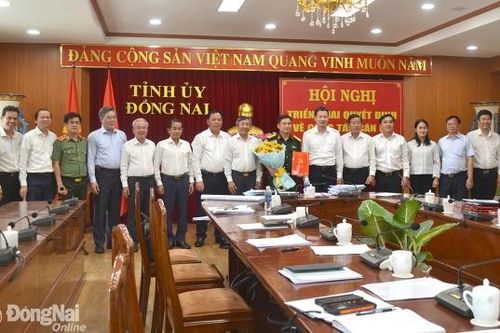 Đại tá Phan Quốc Việt, Chỉ huy trưởng Bộ Chỉ huy quân sự tỉnh tham gia Ban Thường vụ Tỉnh ủy Đồng Nai