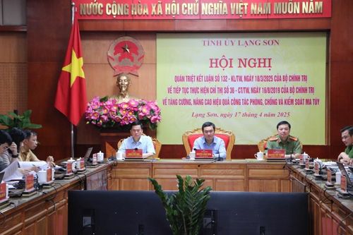 Tiếp tục nâng cao hiệu quả công tác phòng, chống và kiểm soát ma túy