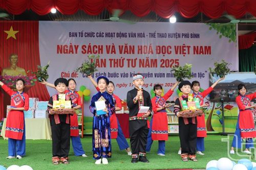 Trên 1.000 học sinh tham gia Ngày hội đọc năm 2025