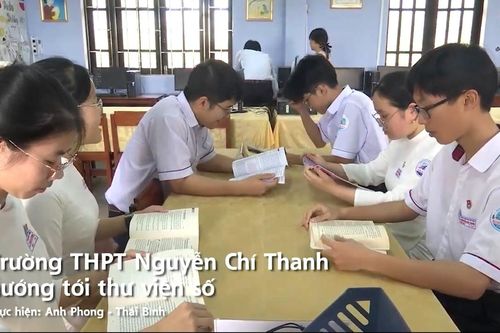 Trường THPT Nguyễn Chí Thanh hướng tới thư viện số