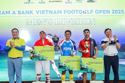 Nam A Bank Vietnam Footgolf Open 2025 đã tìm ra nhà vô địch
