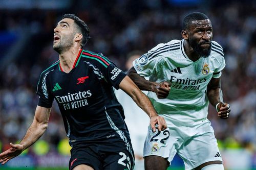 Kết quả cúp C1 châu Âu: Real Madrid tiếp tục thua Arsenal