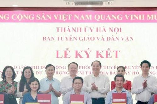 Hà Nội: Đẩy mạnh tuyên truyền, vận động, tạo đồng thuận trong triển khai các dự án lớn