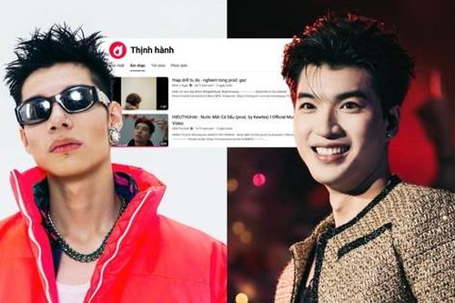 Bản rap 2 phút rưỡi của MCK 'vượt mặt' HIEUTHUHAI trên Top Trending YouTube