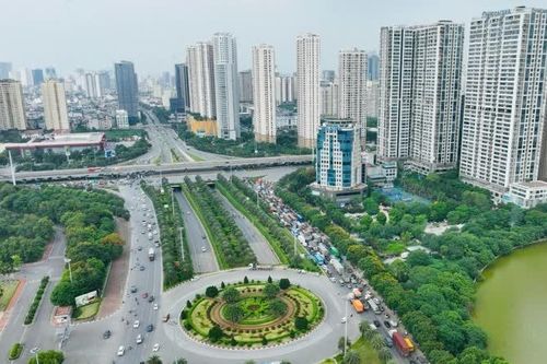 Sáng 19/4, khởi công Dự án đầu tư xây dựng nút giao khác mức giữa đường Vành đai 3,5 với Đại lộ Thăng Long