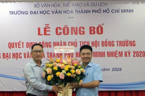 TS Trịnh Đăng Khoa làm Chủ tịch Hội đồng trường Trường ĐH Văn hóa TP.HCM
