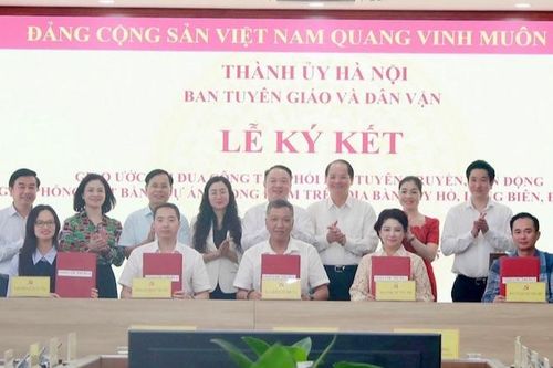 Hà Nội tăng cường tuyên truyền, vận động với các dự án trọng điểm