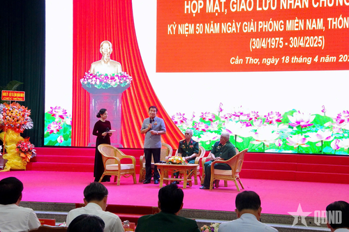 Cần Thơ: Họp mặt kỷ niệm 50 năm Ngày giải phóng miền Nam, thống nhất đất nước