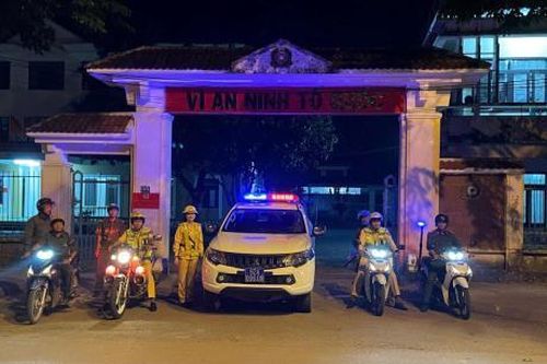 Cảnh sát giao thông Công an tỉnh Quảng Nam tăng cường đảm bảo ATGT dịp lễ