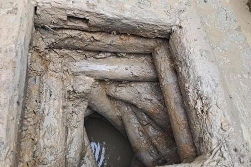 Phát lộ giếng gỗ xoáy trôn ốc ở Bắc Giang