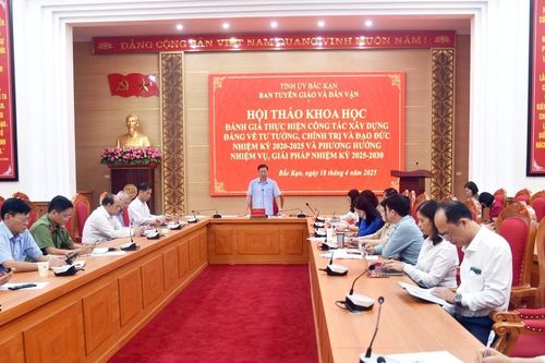 Bắc Kạn: Đẩy mạnh đấu tranh phản bác, nâng cao lý luận và phát huy vai trò báo chí trong xây dựng Đảng