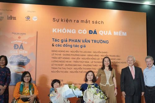 Ra mắt sách 'Không có đá quá mềm': Lan tỏa thông điệp về một cuộc đời đáng sống