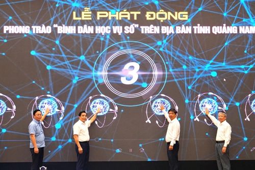 5.700 cán bộ ở Quảng Nam sẽ được phổ cập tri thức số