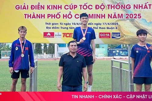 Hà Tĩnh xếp thứ 5 Giải Điền kinh Cúp tốc độ Thống nhất TP Hồ Chí Minh