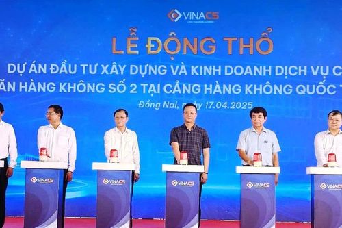 Động thổ dự án đầu tư dịch vụ suất ăn hàng không tại Sân bay Long Thành